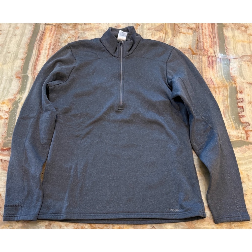Patagonia Mens‎ Better Pullover Sweater Gray Fleece Stretch Long Sleeve Size M